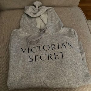 Light grey Victoria secret hoodie